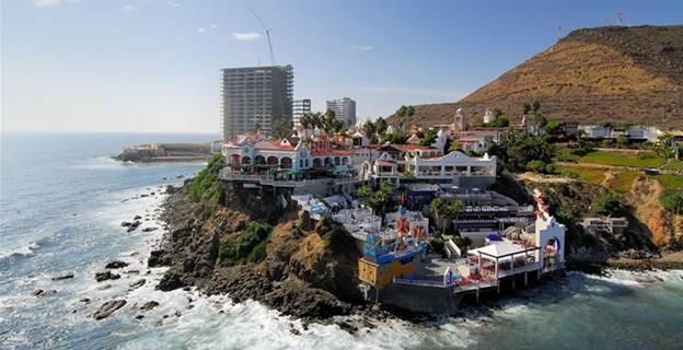 Hotel Calafia Rosarito Exteriör bild